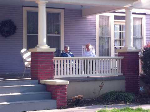 Porch Swinging