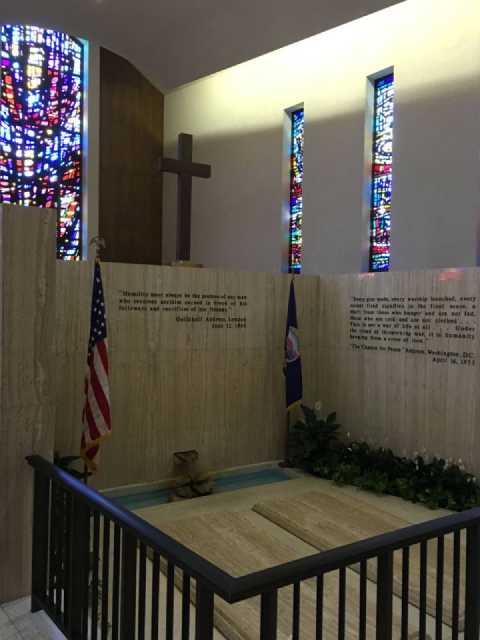 Graves of he and his wife