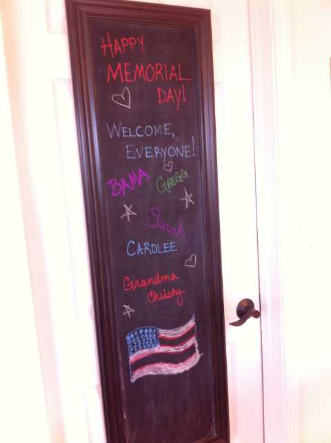 Jen's Welcome Board