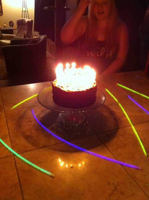 The candles will NOT blow out!