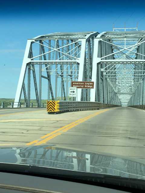 American Legion Memorial Bridge over the Missouri River
