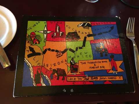 My placemat