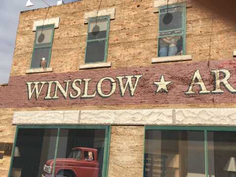 Winslow 'hotel' windows