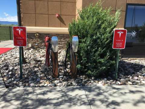 Tesla Elec Chargers